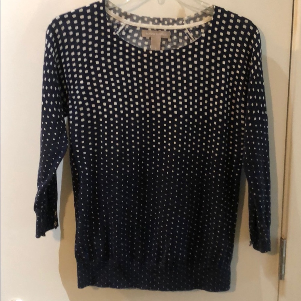 Navy banana republic sweater
